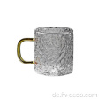 150 ml Glasmilchtee Kaffeetasse mit Griff